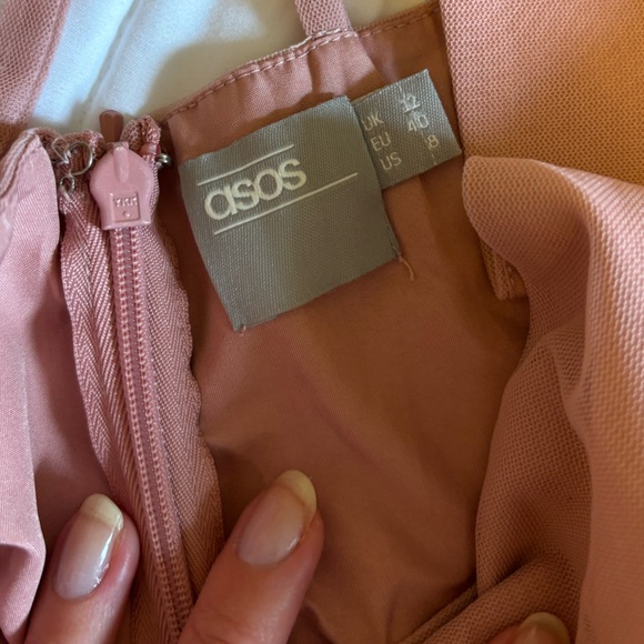 ASOS Pink Flowy Dress - Picture 3 of 4